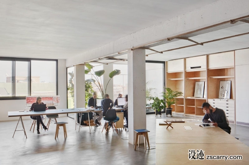 Co-Working-Office-in-Barcelona-Spain-by-APPAREIL-Yellowtrace-02.jpg 工装参考,办公空间,开放办公区,