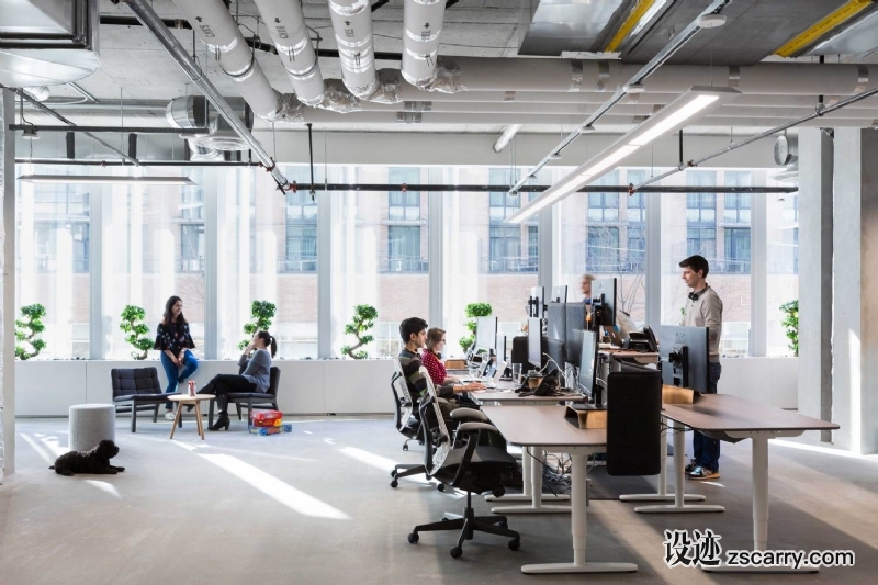 PerkinsWill_Bench_workstations_EmaPeter.jpg 工装参考,办公空间,开放办公区,