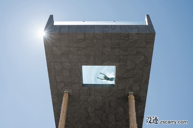 Outdoor-Sky-Pool-at-Hotel-Hubertus-in-Valdora-Italy-Yellowtrace-01.jpg 家装参考,户外空间,户外泳池,