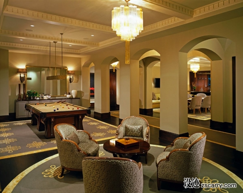 beautiful-interiors-beverly-park-billiards.jpg 家装参考,功能,视听游戏,