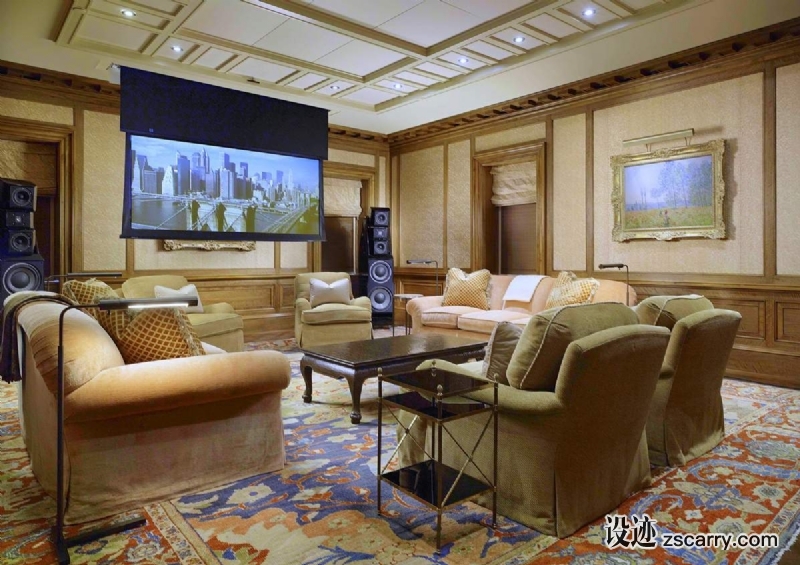 billionaires-row-waterfront-estate-theater.jpg 家装参考,功能,视听游戏,