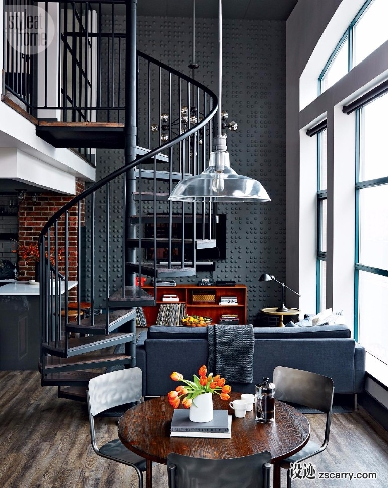 10-Loft-Style-Living-Room-Design-Ideas6.jpg 家装参考,特殊,LOFT,