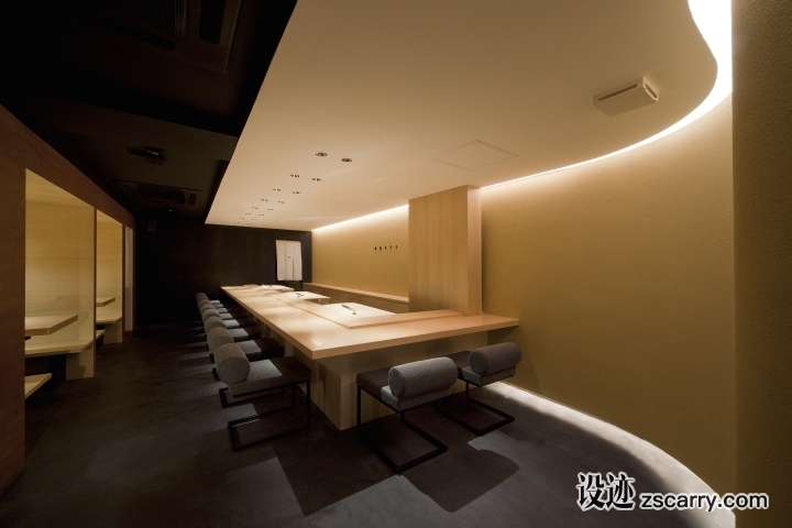 Sushi-Azuma-restaurant-by-Stile-Osaka-Japan-05.jpg 工装参考,餐饮空间,特色餐厅,