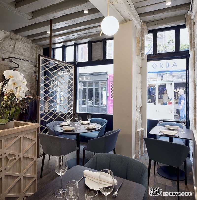 12_Restaurant_Yoshinori_-_Rez_de_chaussée_(10).jpg 工装参考,餐饮空间,餐厅,