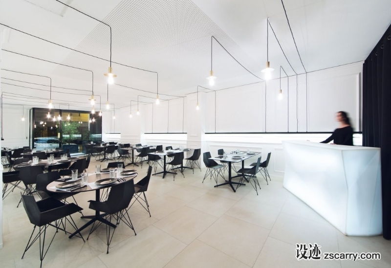 014-Blanc-i-Negre-@alfonsocalza.jpg 工装参考,餐饮空间,餐厅,