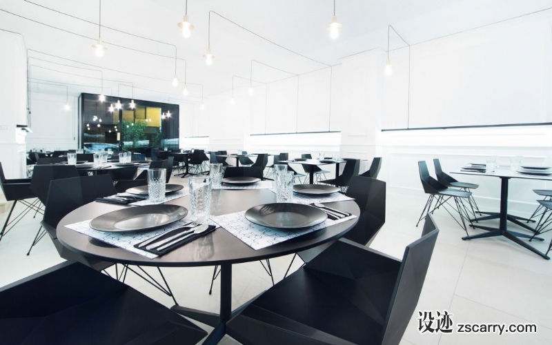 015-Blanc-i-Negre-@alfonsocalza.jpg 工装参考,餐饮空间,餐厅,