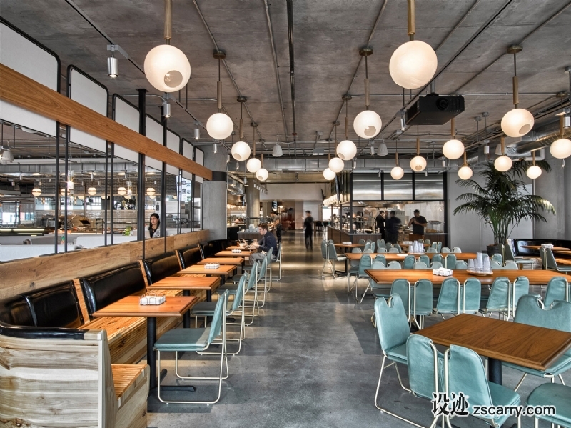AvroKO-Designs-Workplace-Cafeteria-Yellowtrace-01.jpg 工装参考,餐饮空间,餐厅,