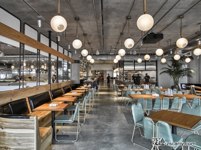 AvroKO's+Dropbox+cafeteria+SF.jpg 工装参考,餐饮空间,餐厅,