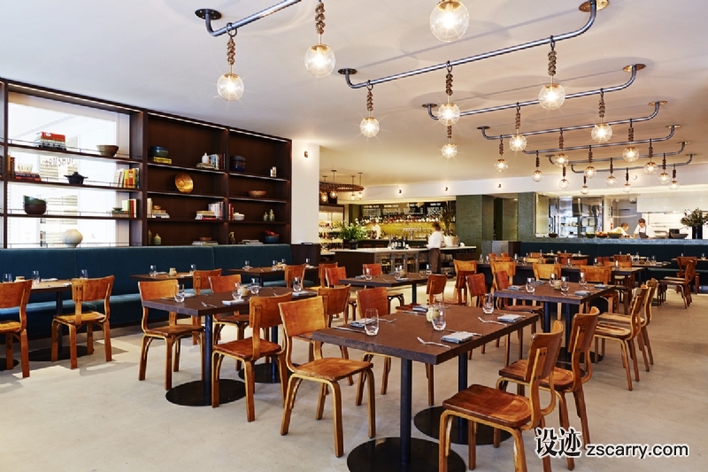 b8e080dee6eef8779efdff432091b3cb.jpg 工装参考,餐饮空间,餐厅,