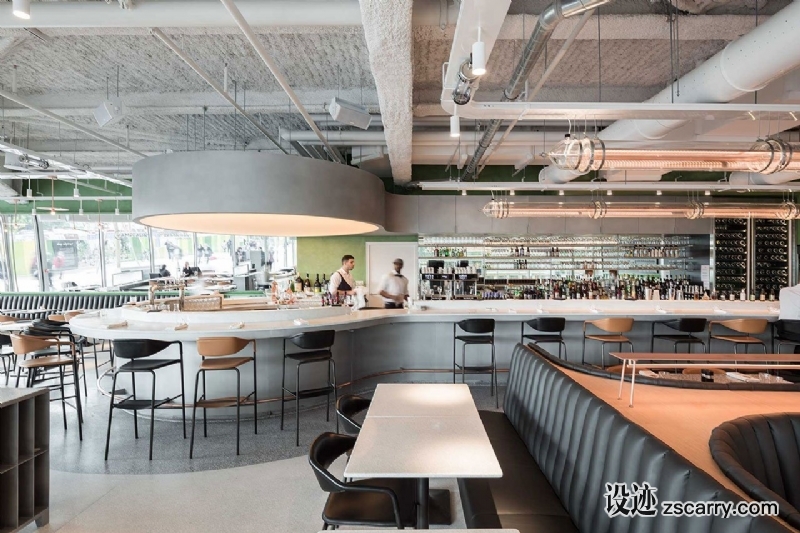 f5_alain_ducasse_brasserie_champeaux_paris_by_cigue_photo_maris_mezulis_yatzer.jpg 工装参考,餐饮空间,餐厅,