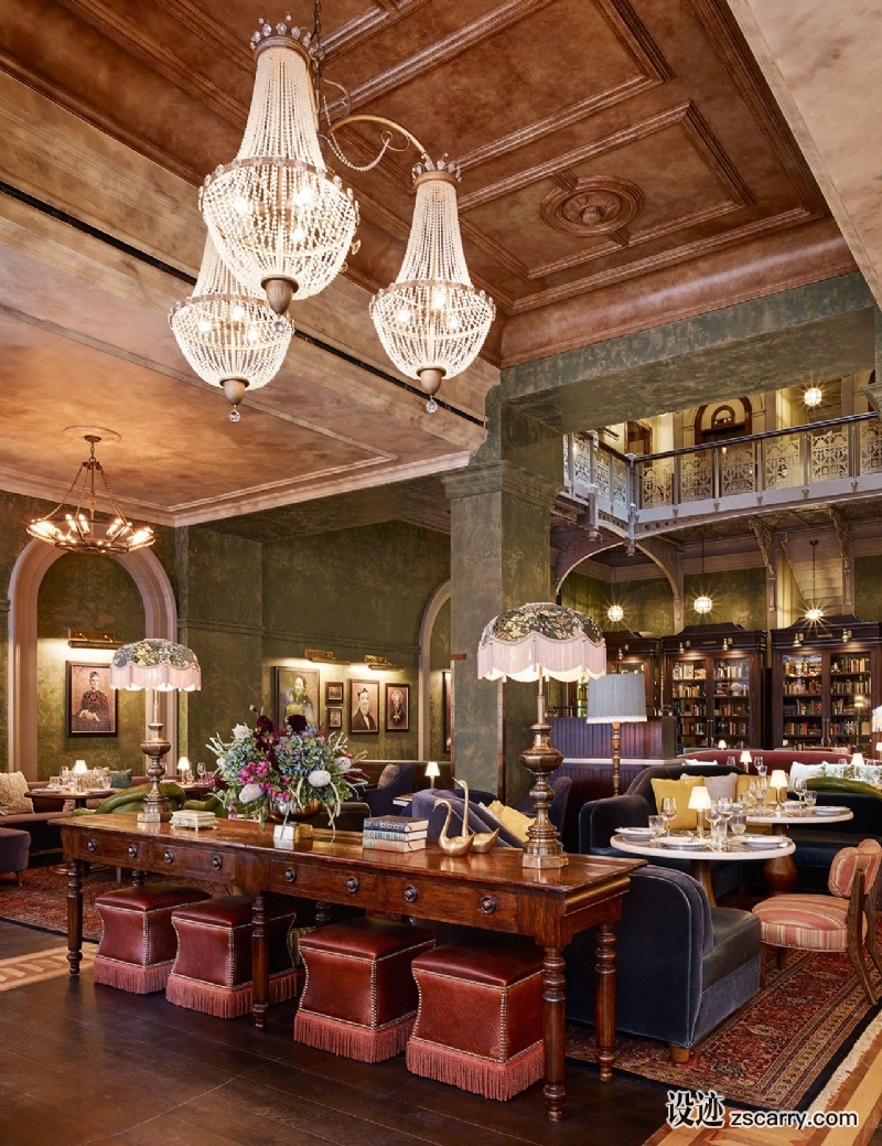 f7_the_beekman_a_thompson_hotel_new_york_yatzer.jpg 工装参考,餐饮空间,餐厅,