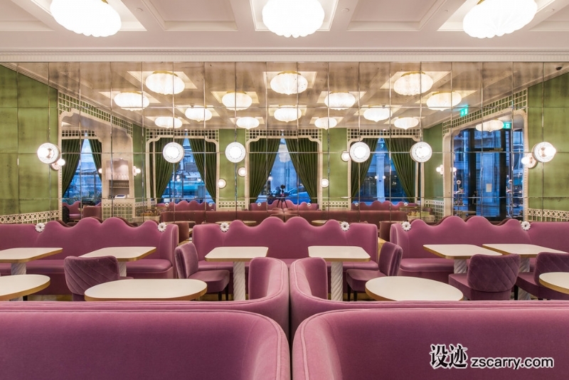 Ladurée+patisserie+Geneva.jpg 工装参考,餐饮空间,餐厅,