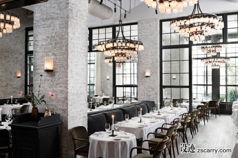 Le-Coucou-Restaurant-New-Nork-by-Roman-Williams-02.jpg 工装参考,餐饮空间,餐厅,