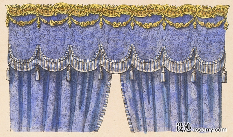 sil12-2-116c.jpg 参考素材,手绘家具,窗帘,