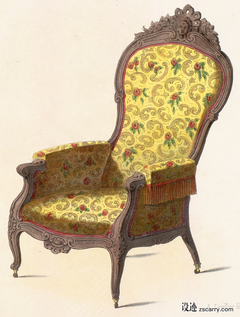 sil12-2-110b.jpg 参考素材,手绘家具,椅子,