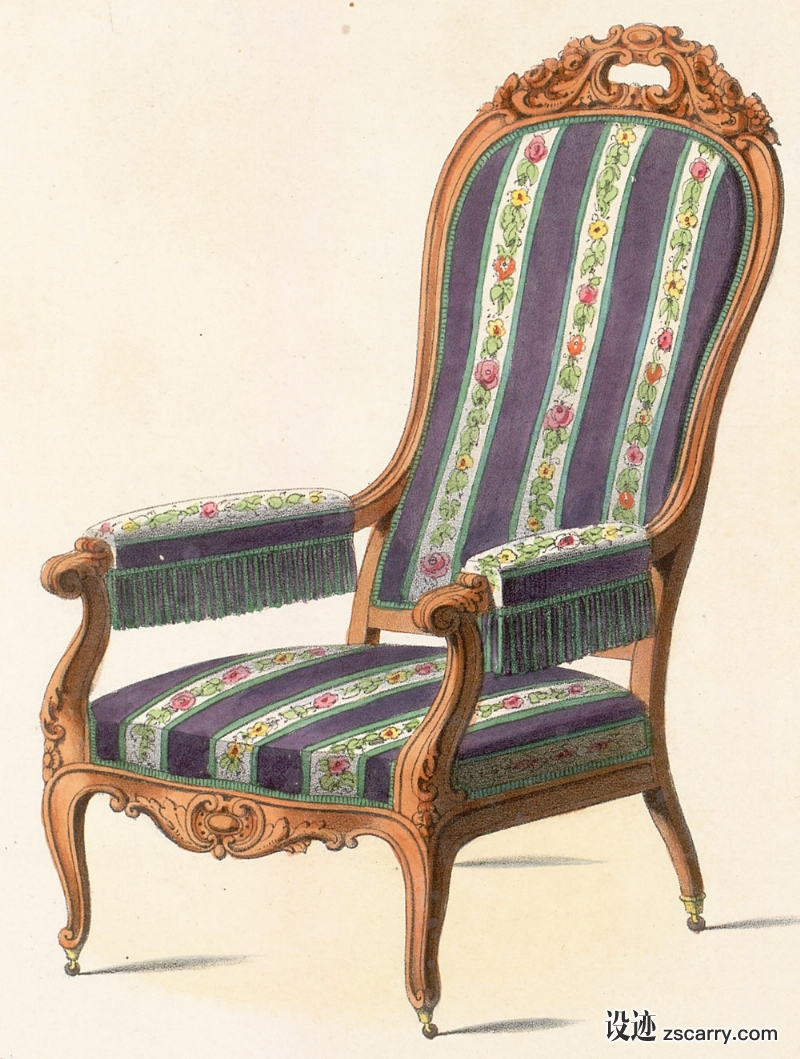 sil12-2-110c.jpg 参考素材,手绘家具,椅子,
