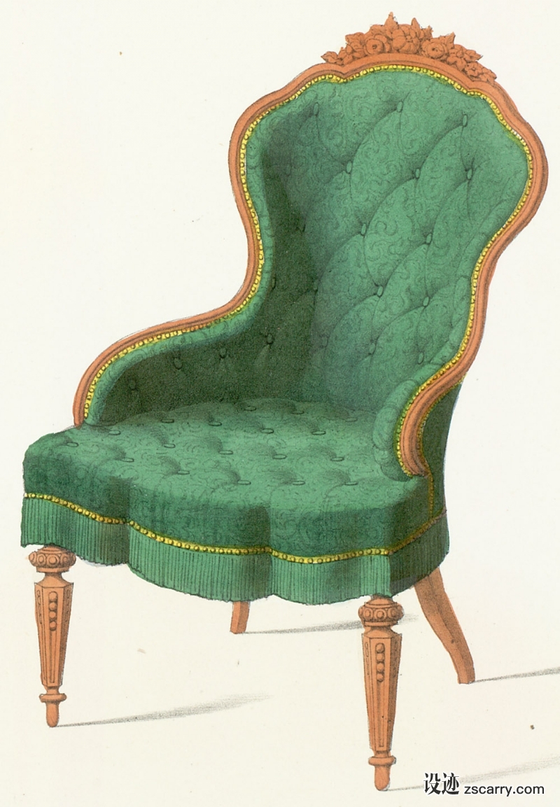 sil12-2-191c.jpg 参考素材,手绘家具,椅子,