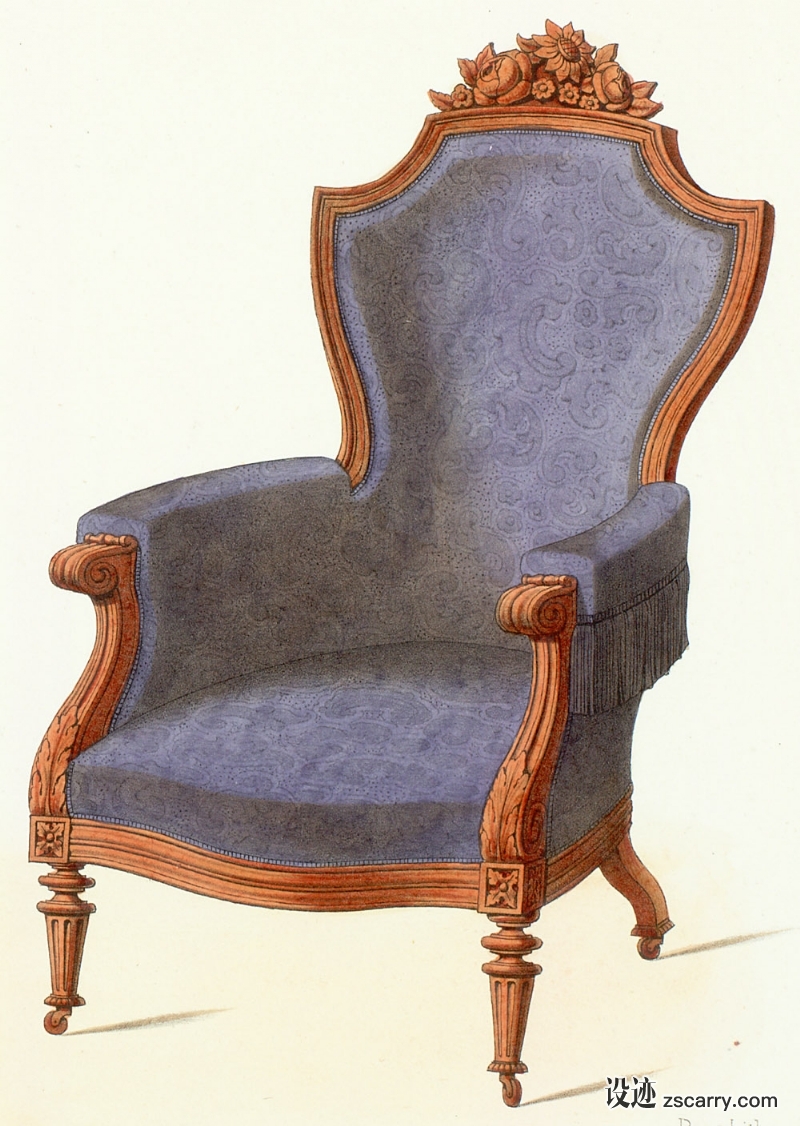 sil12-2-228c.jpg 参考素材,手绘家具,椅子,