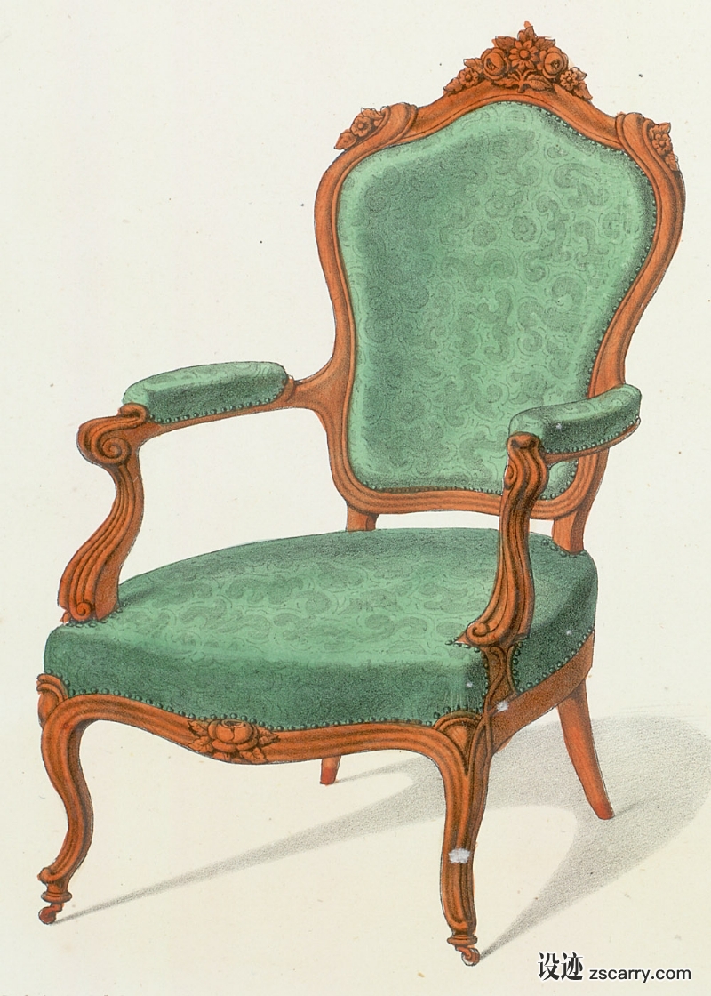 sil12-2-281b.jpg 参考素材,手绘家具,椅子,