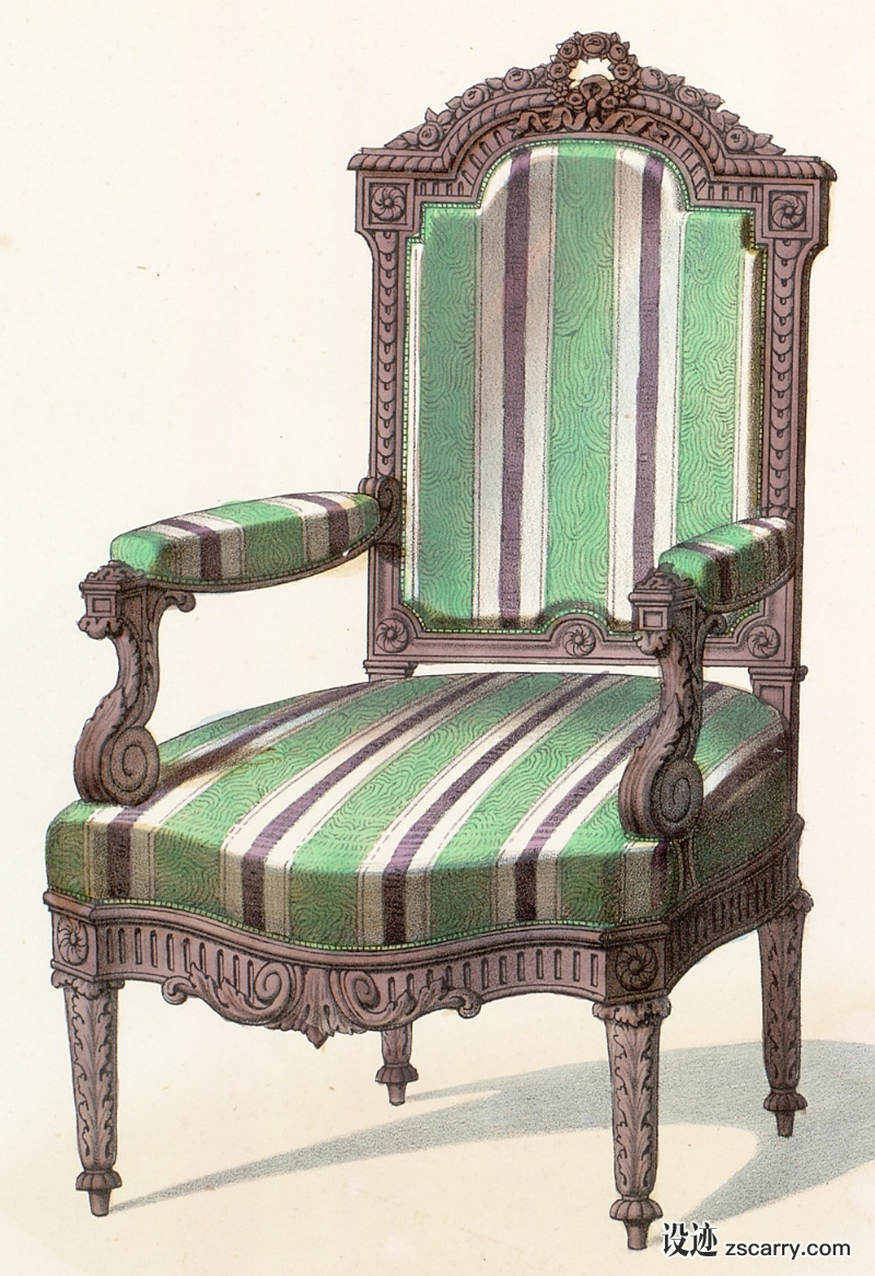 sil12-2-307b.jpg 参考素材,手绘家具,椅子,