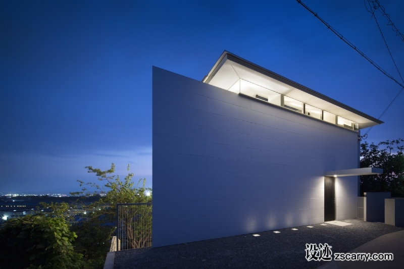 Facade(night_view).jpg 家装参考,特殊,日本住宅,