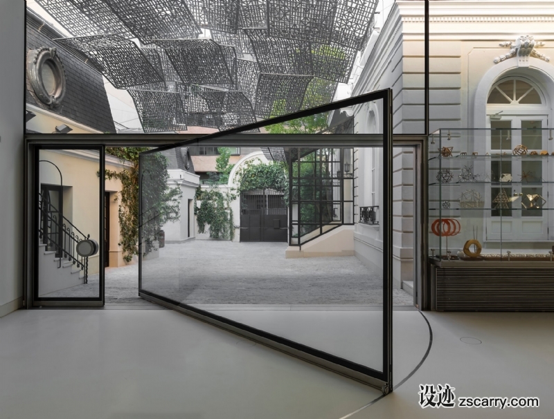1501078669622The_Pavillion._Norman_Foster_Foundation_Madrid__Luis_Asin_CF024217.jpg 局部参考,门,转轴门,