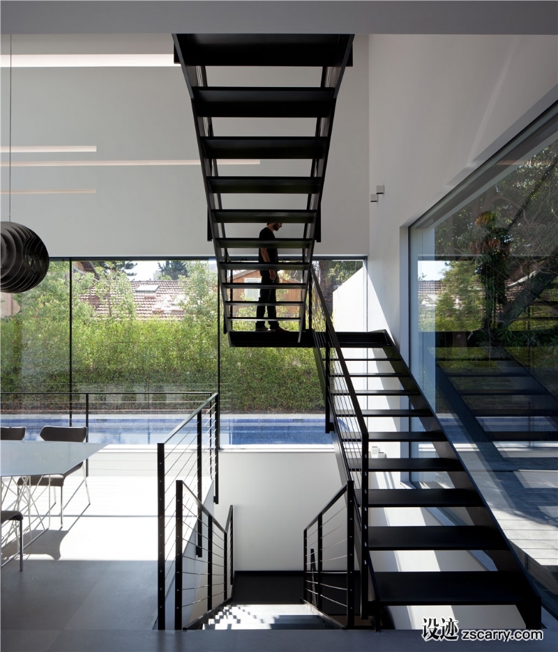 ramat-gan-house-2-11.jpg 局部参考,楼梯,现代造型,