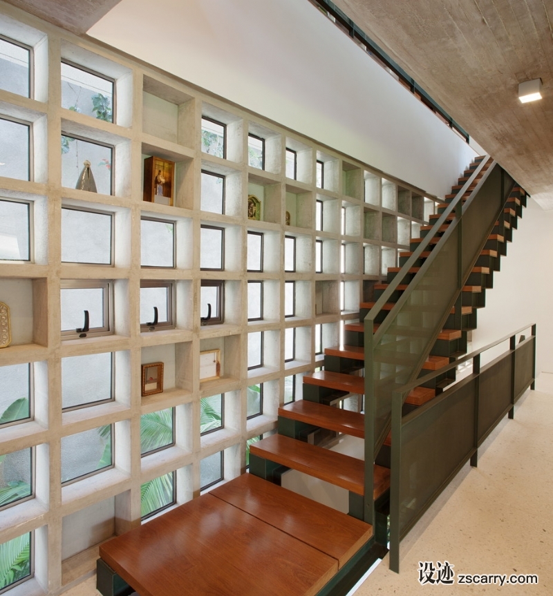 Residência_Cidade_Jardim_Perkins_Will_Fotos_Daniel_Ducci_(13).jpg 局部参考,楼梯,现代造型,