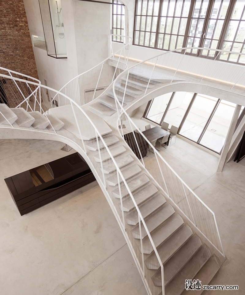 smartvoll-architecture-loft-panzerhalle-designboom-03.jpg 局部参考,楼梯,现代造型,