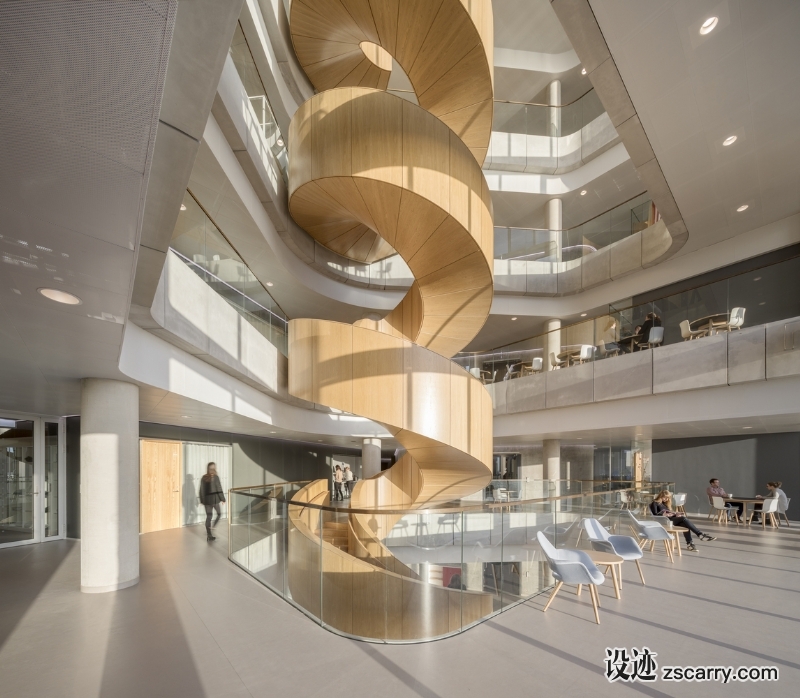 40_Maersk_Tower_PANFO543_photo_by_Adam_Moerk.jpg 局部参考,楼梯,旋转造型,