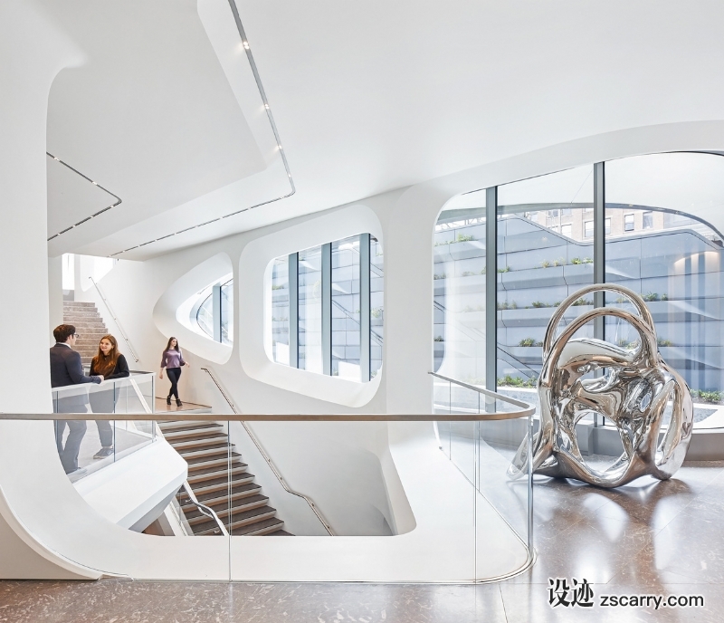 19_ZHA_520_W_28th_Street_©Hufton_Crow.jpg 局部参考,楼梯,栏杆扶手,