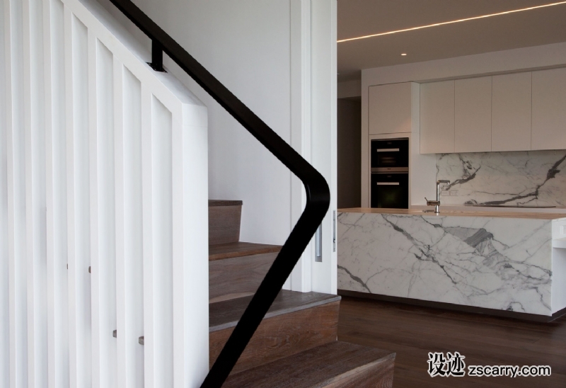 N_Leuschke_Kahn_Architects_Kitchen_IMG_4330.jpg 局部参考,楼梯,栏杆扶手,