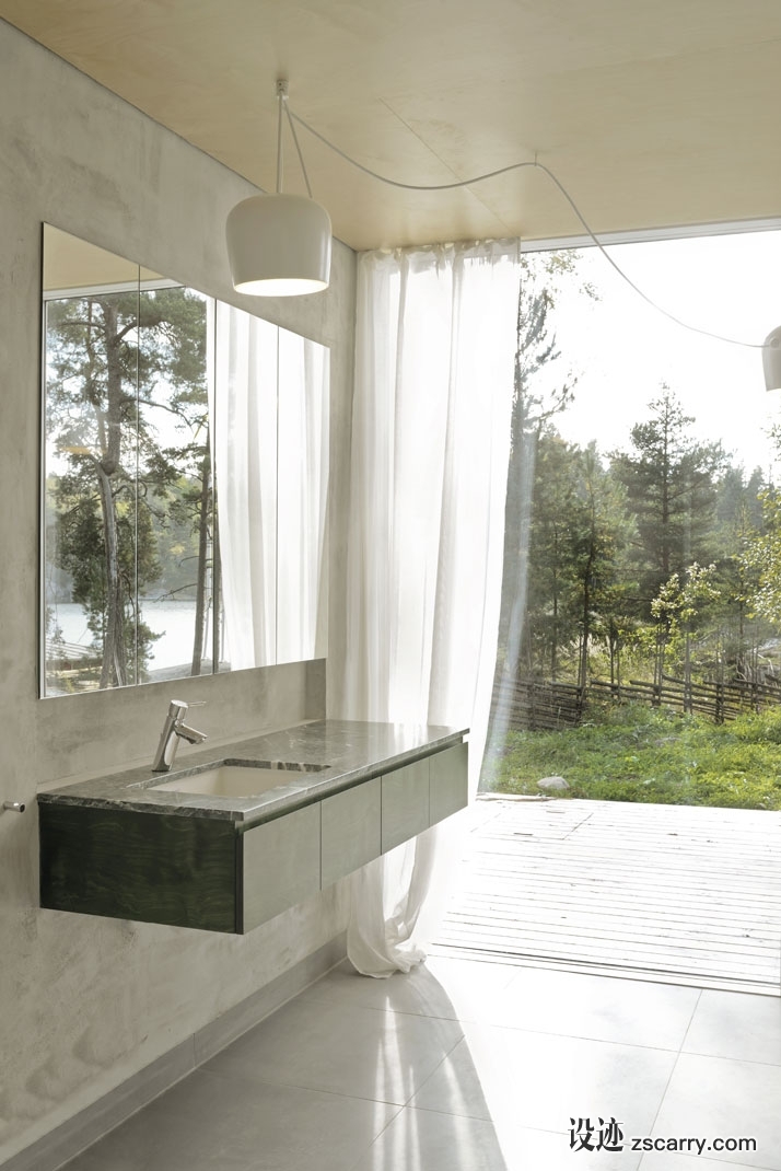 1_Six_Walls_House_Saltsjo_Boo_Sweden_Arrhov_Frick_Arkitektkontor_Photo_Mikael_Olsson_yatzer.jpg 局部参考,卫浴元素,洗手台（台下盆）,
