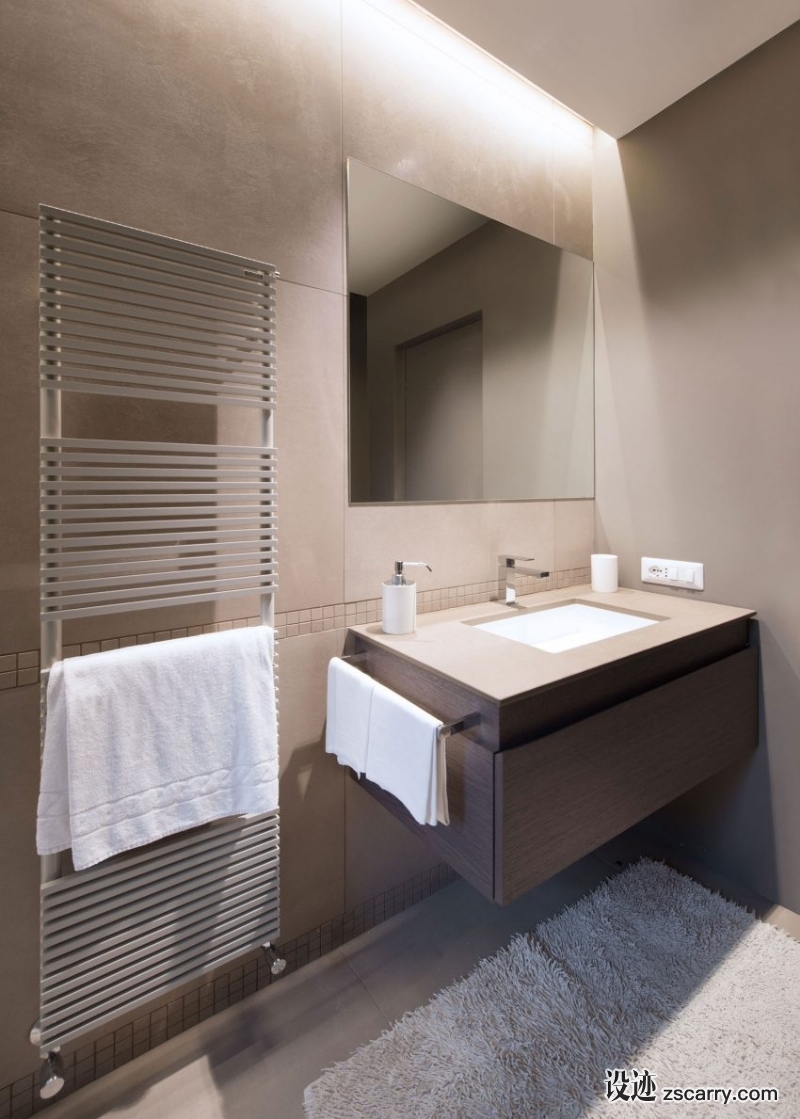 Attico-a-Roma-26-850x1189.jpg 局部参考,卫浴元素,洗手台（台下盆）,