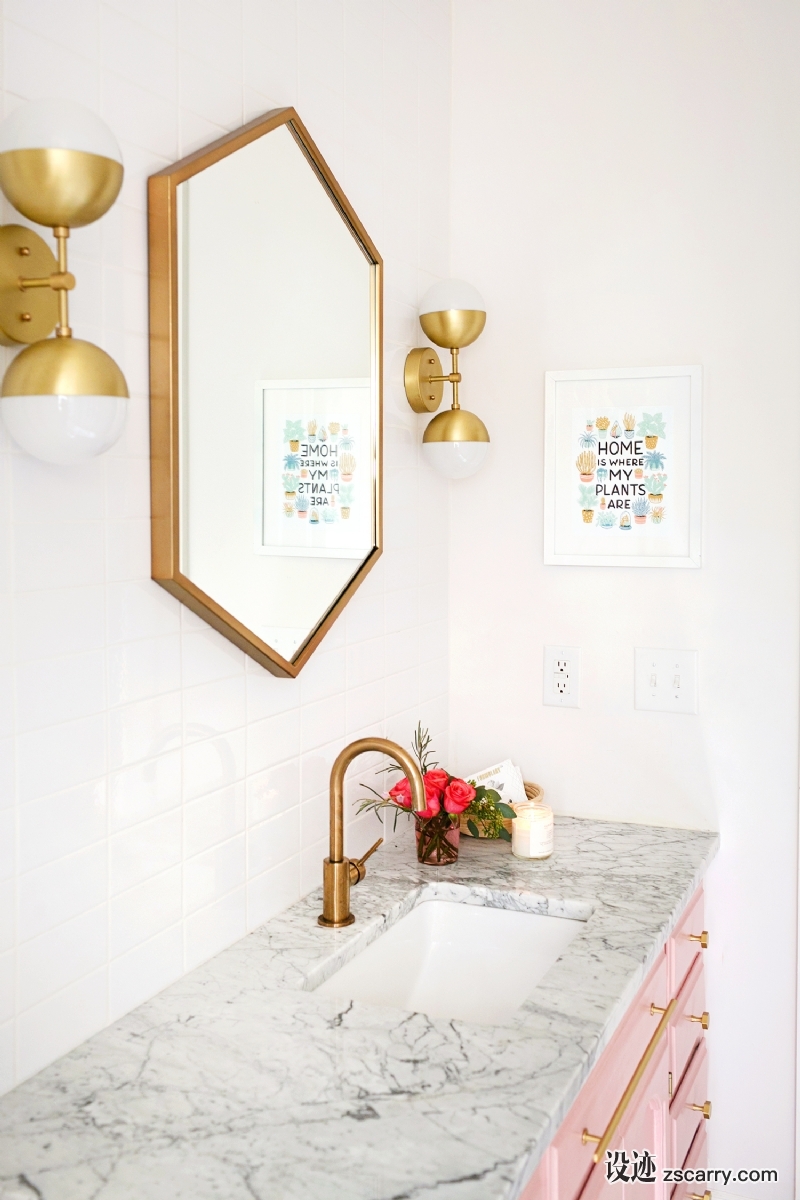 Elsies-Guest-Bathroom-Tour-3.jpg 局部参考,卫浴元素,洗手台（台下盆）,