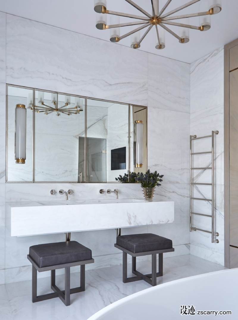 HELEN-GREEN-DESIGN-PENTHOUSE-SOUTH-KNIGHTSBRIDGE-11.jpg 局部参考,卫浴元素,洗手台（台下盆）,