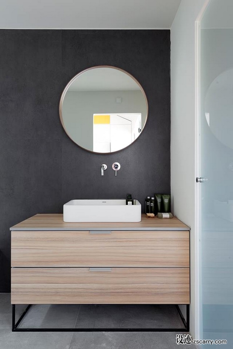 Apartment-in-Jaffa-10.jpg 局部参考,卫浴元素,洗手台（台上盆）,