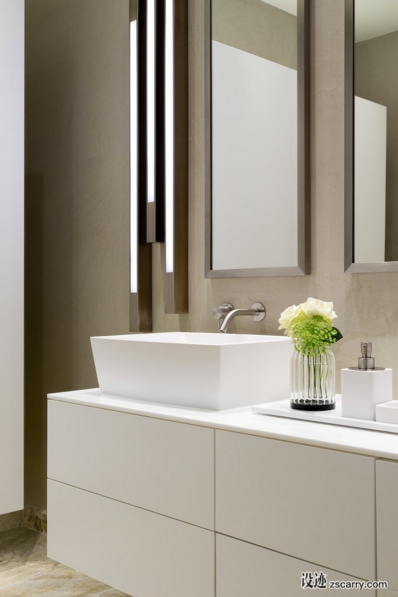 Notting-Hill-Apartment-5.jpg 局部参考,卫浴元素,洗手台（台上盆）,