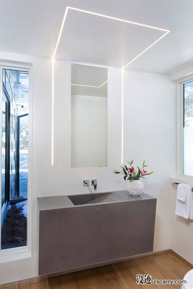 010-contemporary-residence-hagman-architects.jpg 局部参考,卫浴元素,洗手台（水槽式）,