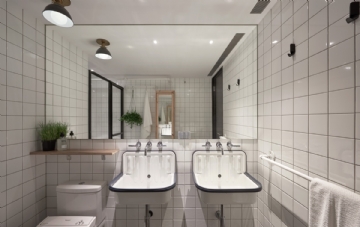 洗手台（独立式） small-bathroom-mirrors-white-tiles.jpg