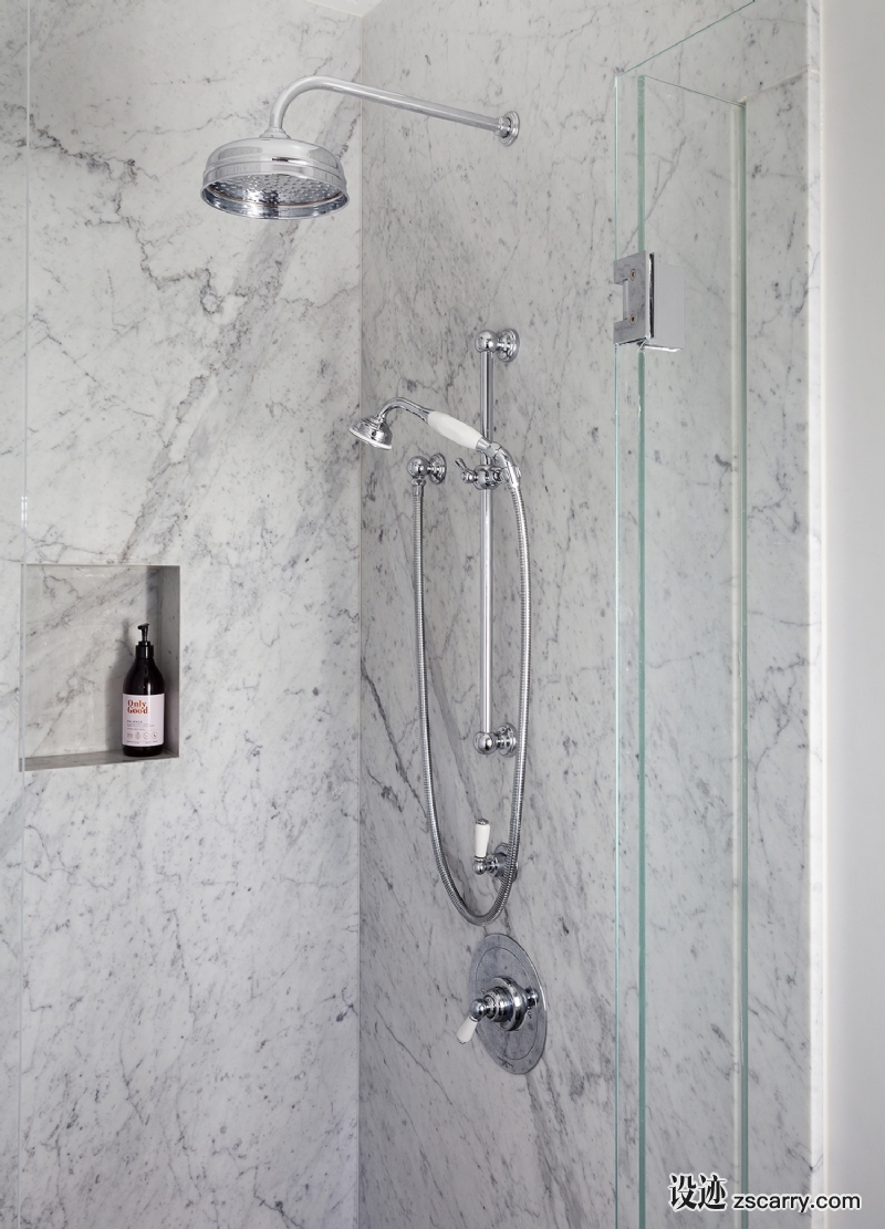 est-living-get-the-look-marble-bathroom-english-tapware-2.jpg 局部参考,卫浴元素,淋浴间,