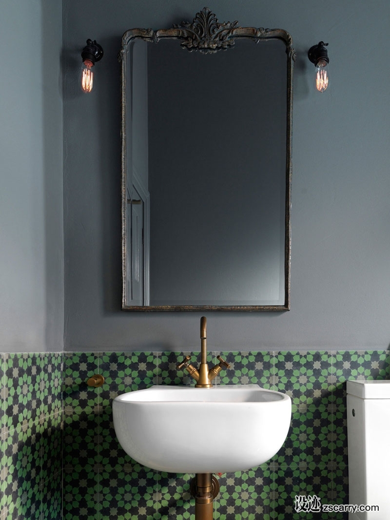 green-and-grey-bathroom-230517-944-10.jpg 局部参考,卫浴元素,浴缸（独立式）,