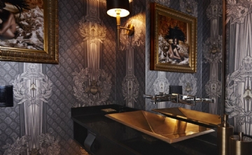 墙地铺贴 boscolo-contemporary-luxury-design-hans-road-powder-room.jpg