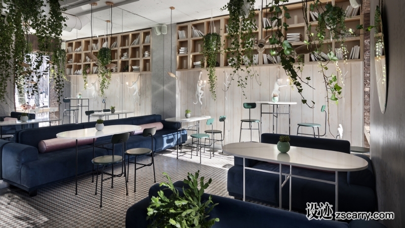 6.jpg 工装参考,餐饮空间,简餐吧,