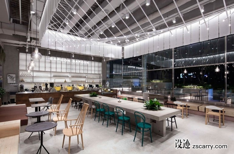 df49711d3d26efa7ed2bf3e3d4259ede.jpg 工装参考,餐饮空间,简餐吧,