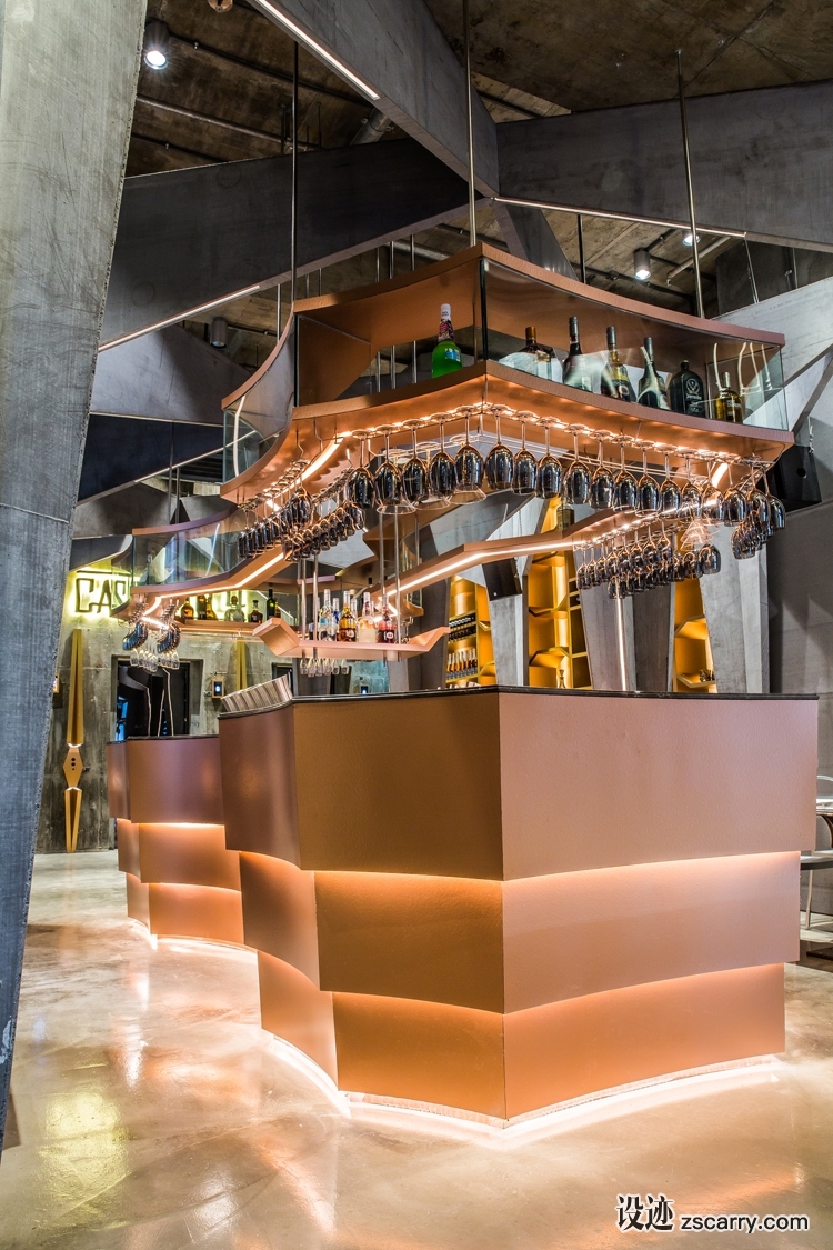 castello-4-restaurantbar-in-hong-kong-11.jpg 工装参考,餐饮空间,吧台（酒吧）,