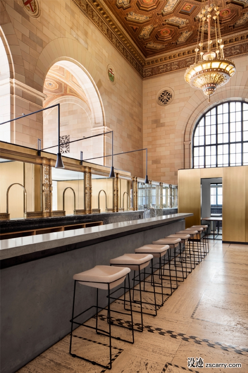crew-offices-and-cafe-henri-cleinge-headquarters-montreal-canada-interior_dezeen_1704_col_0.jpg 工装参考,餐饮空间,吧台（酒吧）,