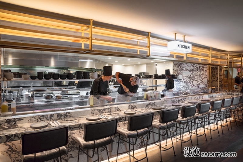 tom-dixon-le-drugstore-paris-designboom-04.jpg 工装参考,餐饮空间,吧台（餐厅）,