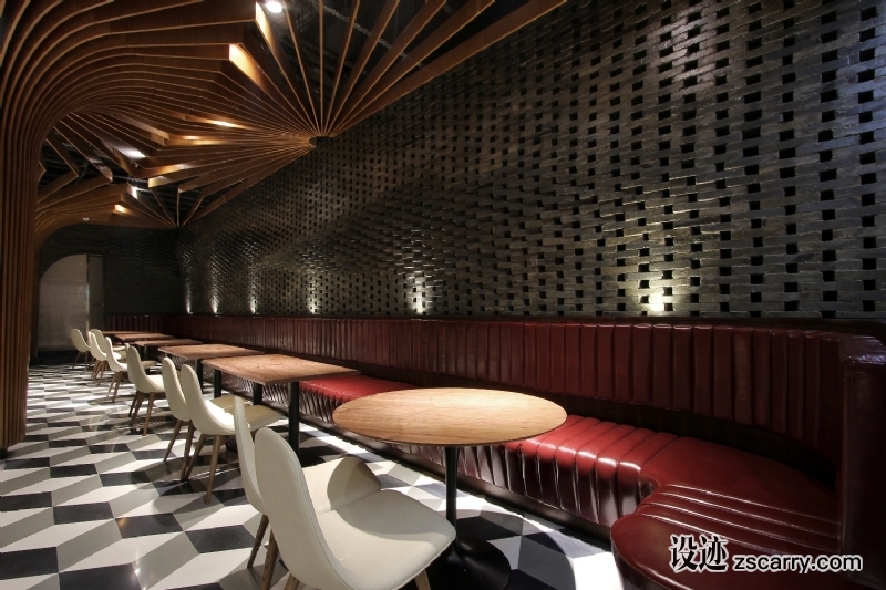 005.jpg 工装参考,餐饮空间,餐位(卡座),