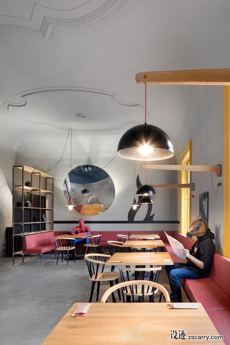 chicago-grill-mjolk-architekti-liberec-czech-republic-11.jpg 工装参考,餐饮空间,餐位(卡座),